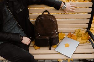 maintenance of a leather backpack